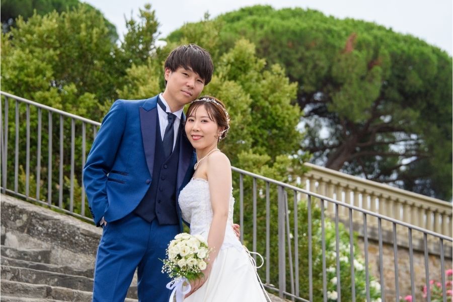 ヨーロッパ結婚式・挙式・ウェディング「イタリア フィレンツェフォトウェディング」フォト