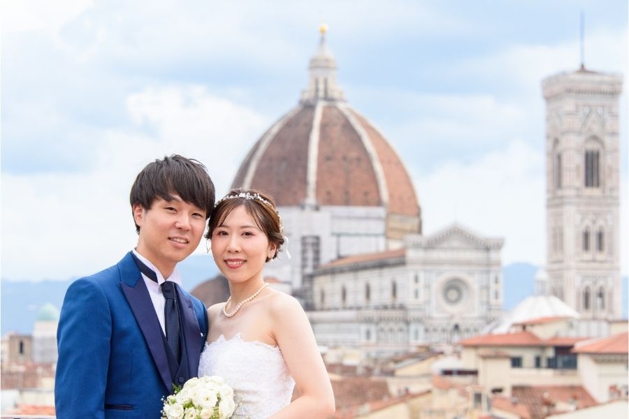 ヨーロッパ結婚式・挙式・ウェディング「イタリア フィレンツェフォトウェディング」フォト