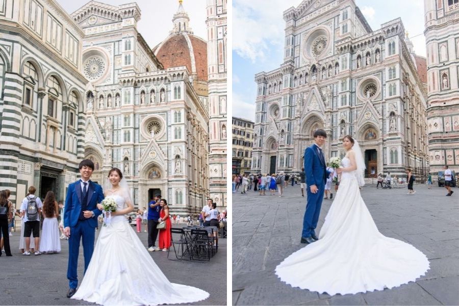 ヨーロッパ結婚式・挙式・ウェディング「イタリア フィレンツェフォトウェディング」フォト