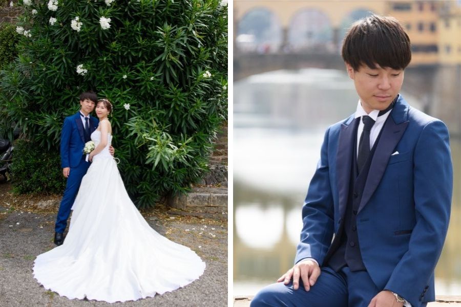ヨーロッパ結婚式・挙式・ウェディング「イタリア フィレンツェフォトウェディング」フォト