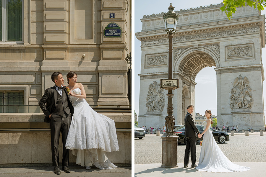 ヨーロッパ結婚式・挙式・ウェディング「手ぶらでOK！フランスフォトウェディング」卒花フォト・卒花写真