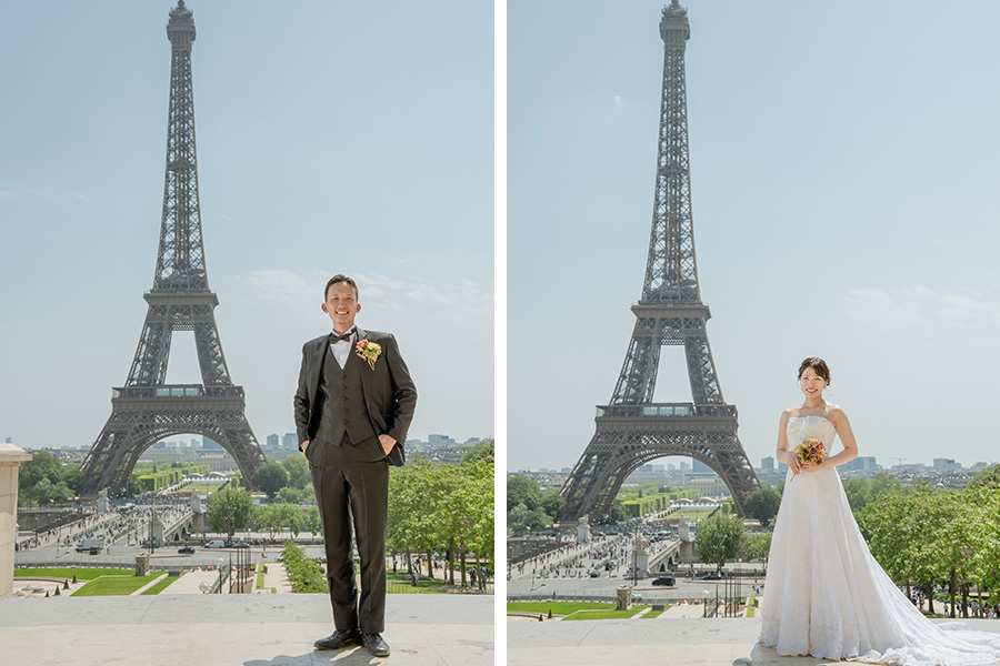 ヨーロッパ結婚式・挙式・ウェディング「手ぶらでOK！フランスフォトウェディング」卒花フォト・卒花写真