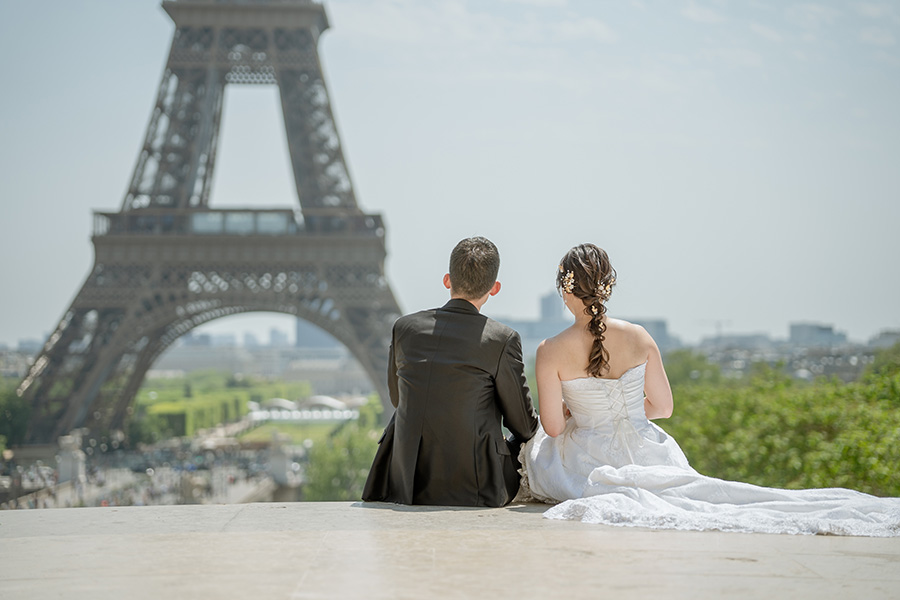 ヨーロッパ結婚式・挙式・ウェディング「手ぶらでOK！フランスフォトウェディング」卒花フォト・卒花写真