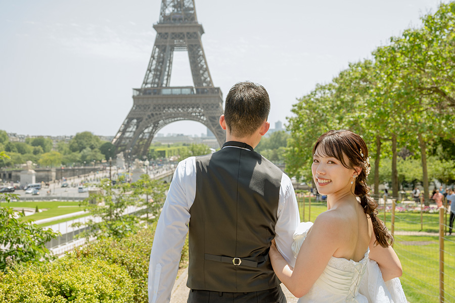 ヨーロッパ結婚式・挙式・ウェディング「手ぶらでOK！フランスフォトウェディング」卒花フォト・卒花写真