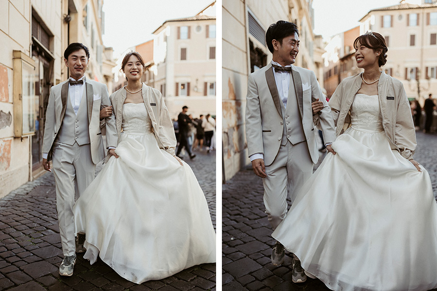 ヨーロッパ結婚式・挙式・ウェディング「イタリア ロ―マフォトウェディング」フォト