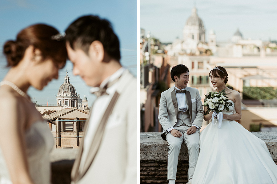 ヨーロッパ結婚式・挙式・ウェディング「イタリア ロ―マフォトウェディング」フォト