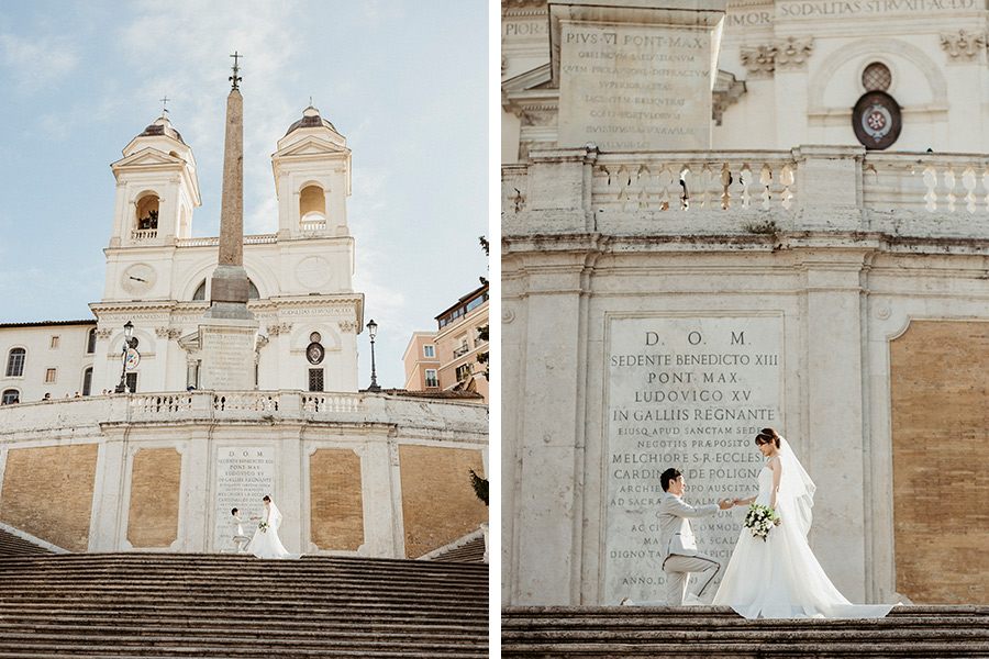 ヨーロッパ結婚式・挙式・ウェディング「イタリア ロ―マフォトウェディング」フォト