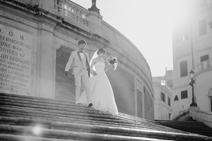 ヨーロッパ結婚式・挙式・ウェディング「イタリア ロ―マフォトウェディング」フォト