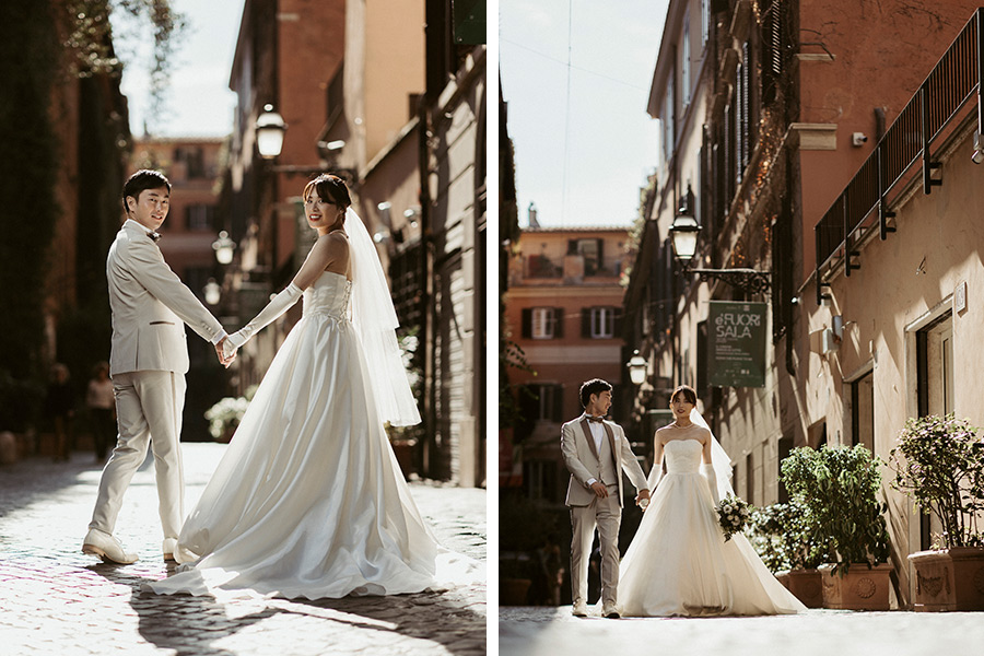 ヨーロッパ結婚式・挙式・ウェディング「イタリア ロ―マフォトウェディング」フォト