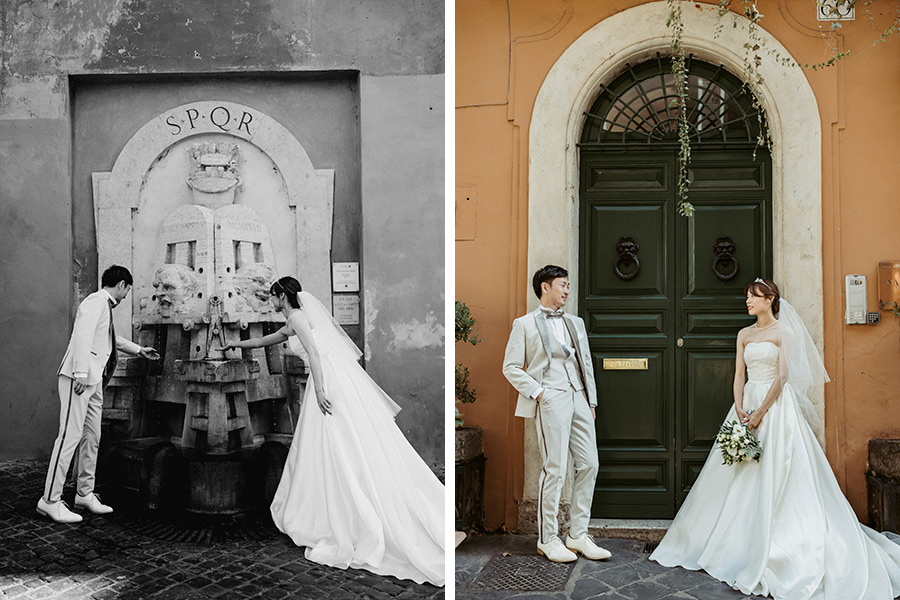 ヨーロッパ結婚式・挙式・ウェディング「イタリア ロ―マフォトウェディング」フォト