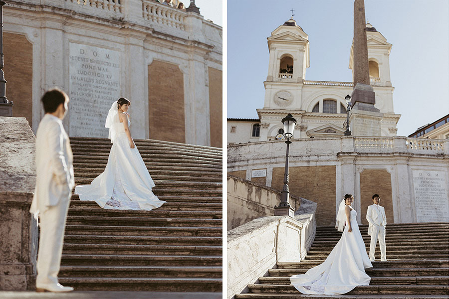 ヨーロッパ結婚式・挙式・ウェディング「イタリア ロ―マフォトウェディング」フォト