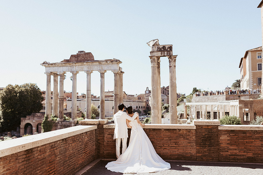 ヨーロッパ結婚式・挙式・ウェディング「イタリア ロ―マフォトウェディング」フォト