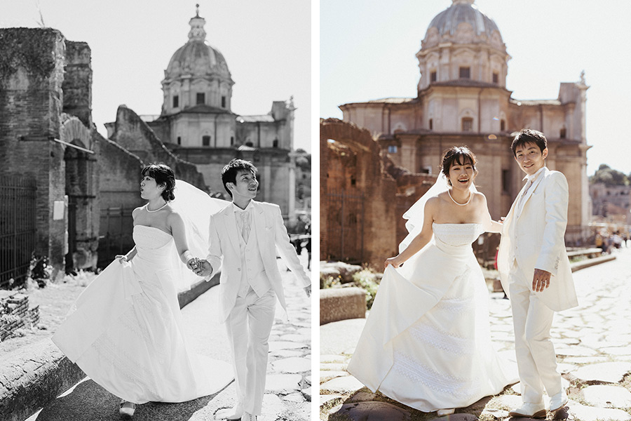 ヨーロッパ結婚式・挙式・ウェディング「イタリア ロ―マフォトウェディング」フォト