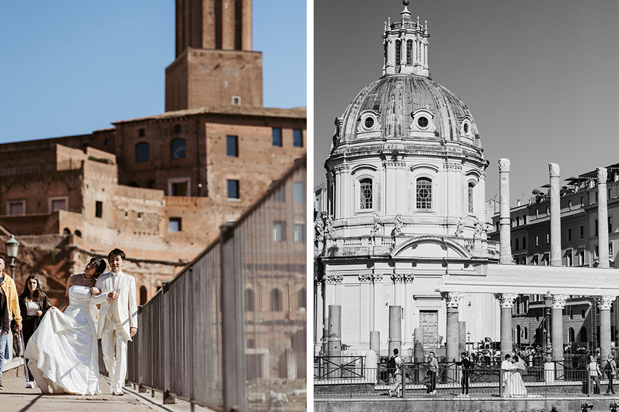 ヨーロッパ結婚式・挙式・ウェディング「イタリア ロ―マフォトウェディング」フォト
