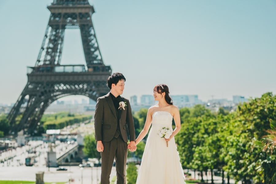 ヨーロッパ結婚式・挙式・ウェディング「手ぶらでOK！フランスフォトウェディング」卒花フォト・卒花写真