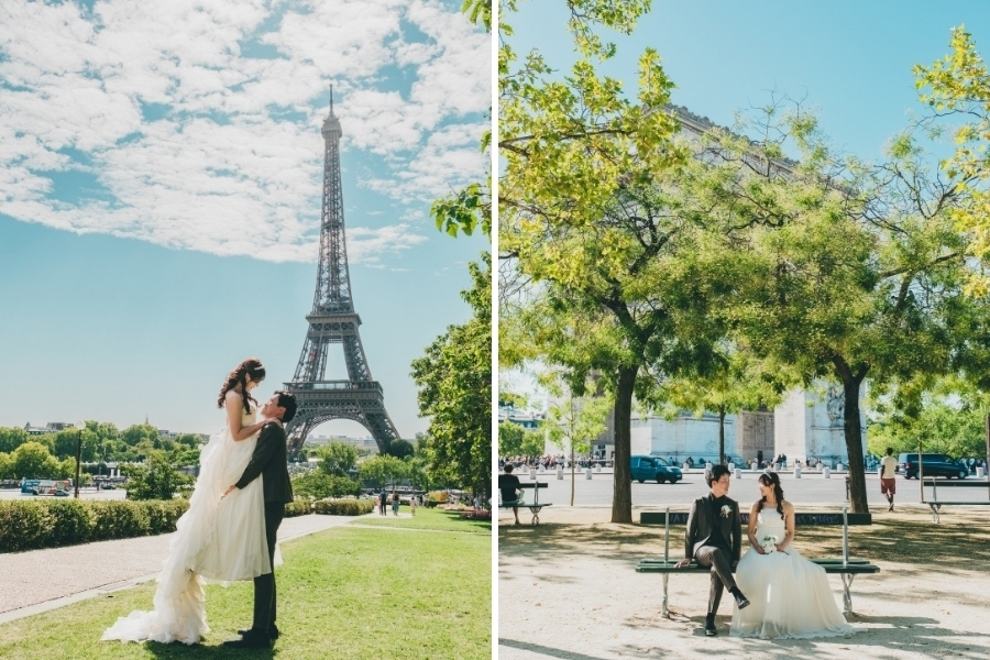 ヨーロッパ結婚式・挙式・ウェディング「手ぶらでOK！フランスフォトウェディング」卒花フォト・卒花写真