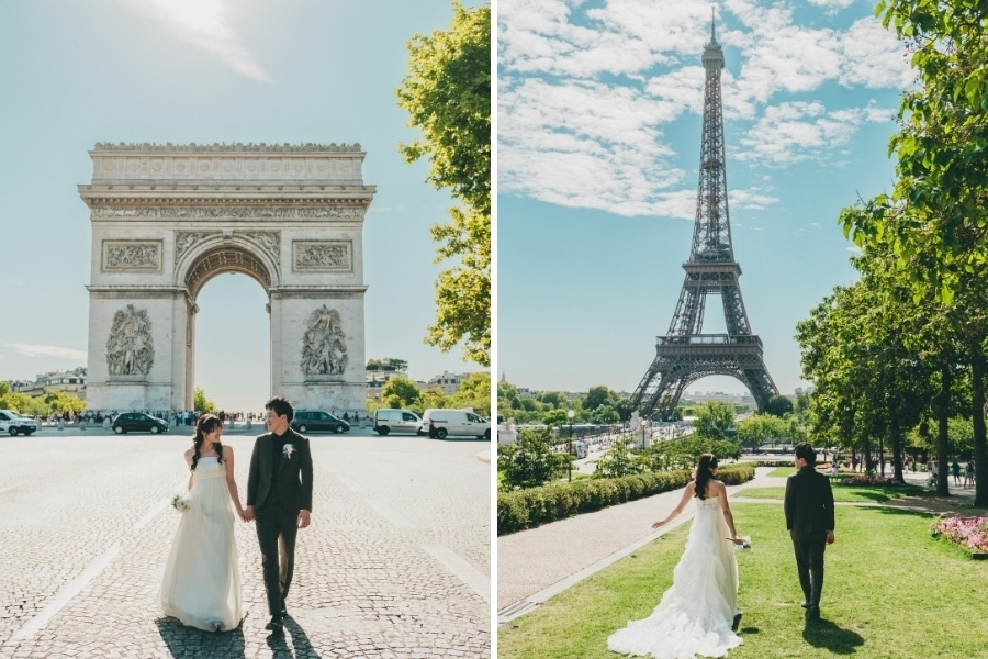 ヨーロッパ結婚式・挙式・ウェディング「手ぶらでOK！フランスフォトウェディング」卒花フォト・卒花写真