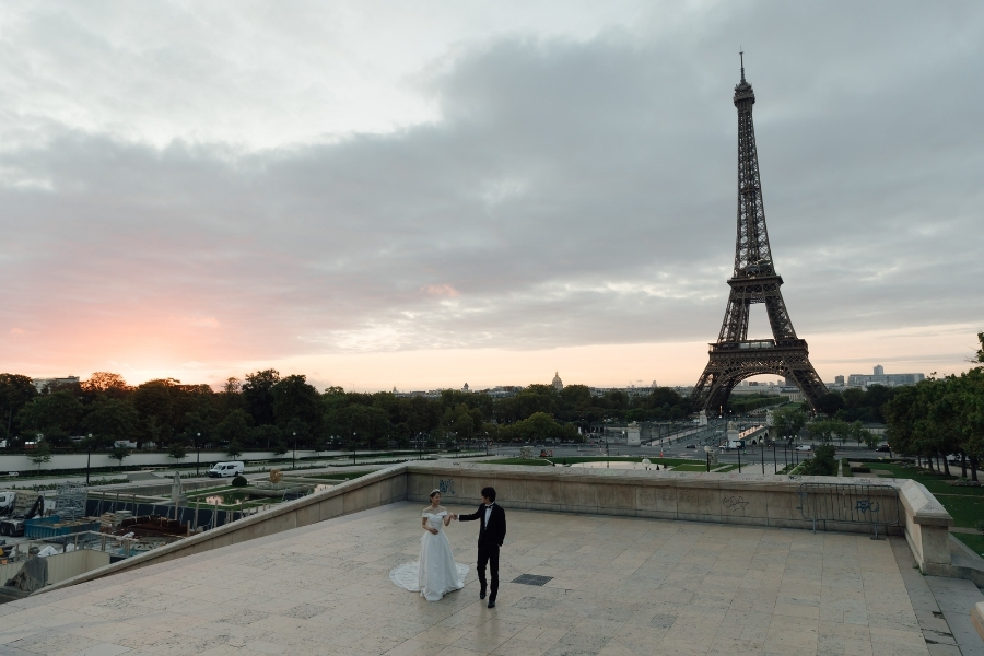 ヨーロッパ結婚式・挙式・ウェディング「手ぶらでOK！フランスフォトウェディング」卒花フォト・卒花写真