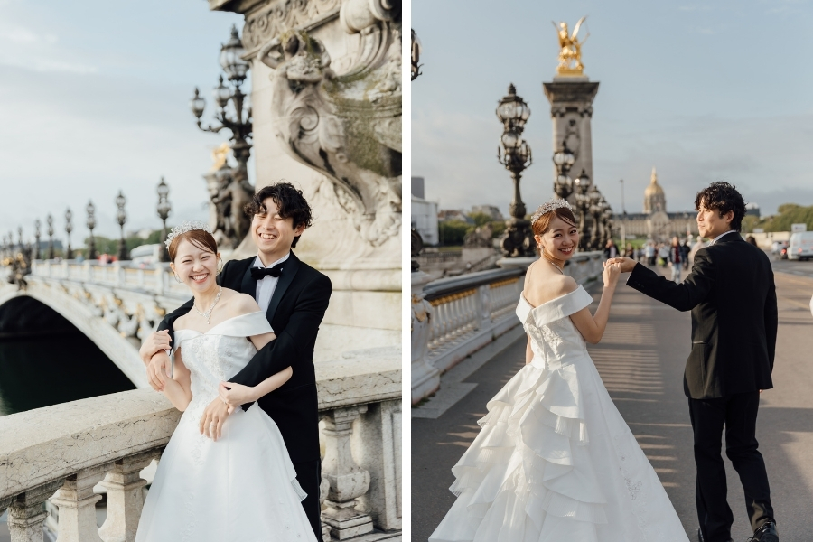 ヨーロッパ結婚式・挙式・ウェディング「手ぶらでOK！フランスフォトウェディング」卒花フォト・卒花写真