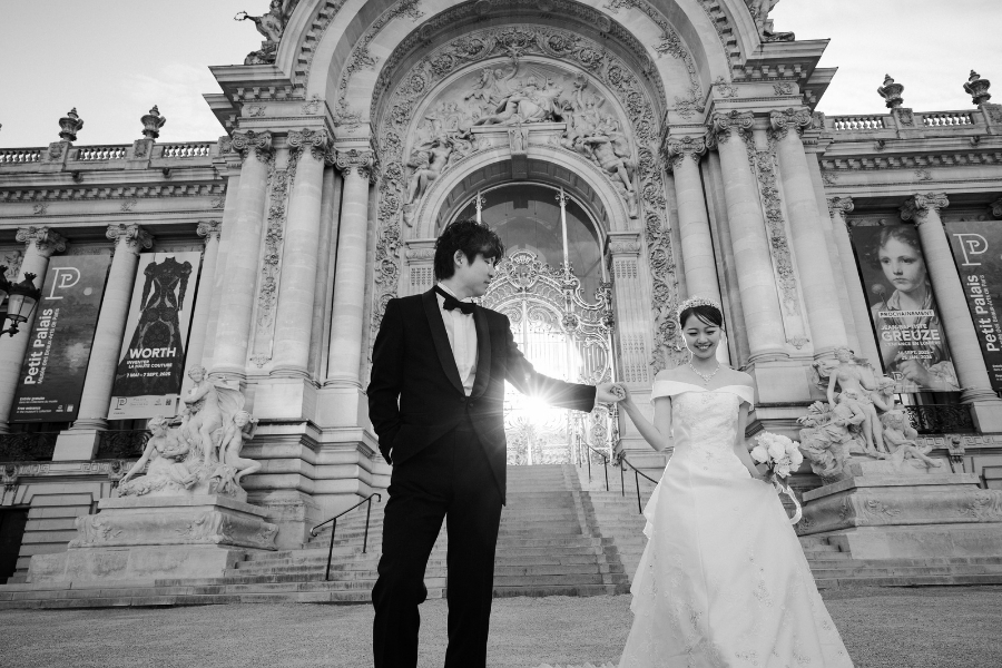 ヨーロッパ結婚式・挙式・ウェディング「手ぶらでOK！フランスフォトウェディング」卒花フォト・卒花写真