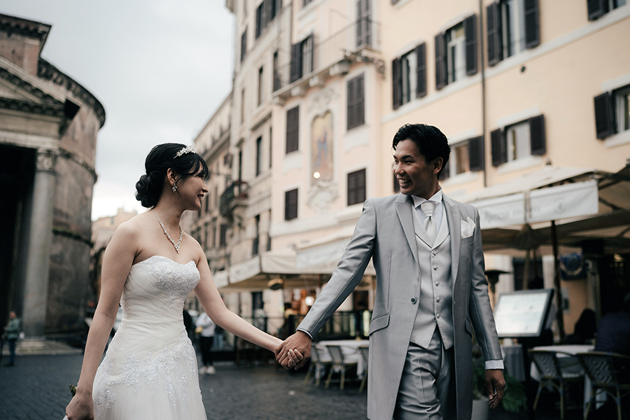 ヨーロッパ結婚式・挙式・ウェディング「イタリア ロ―マフォトウェディング」フォト