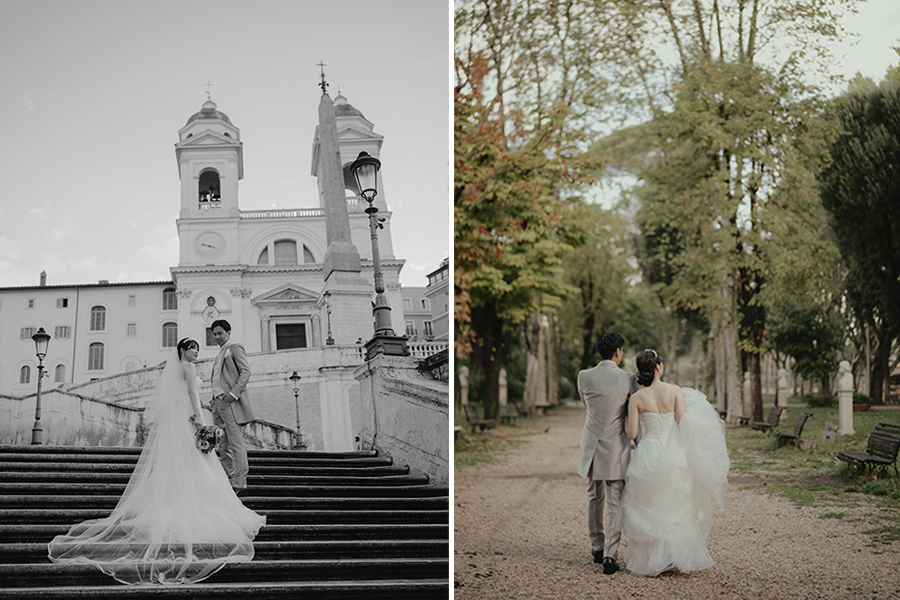 ヨーロッパ結婚式・挙式・ウェディング「イタリア ロ―マフォトウェディング」フォト