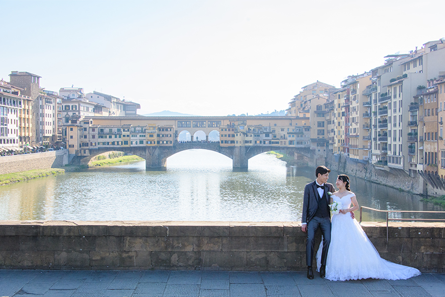 ヨーロッパ結婚式・挙式・ウェディング「イタリア フィレンツェフォトウェディング」フォト