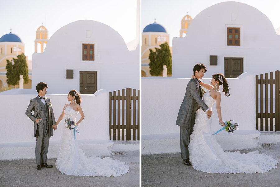 ヨーロッパ結婚式・挙式・ウェディング「ギリシャ・サントリーニ島 フォトウェディング」フォト