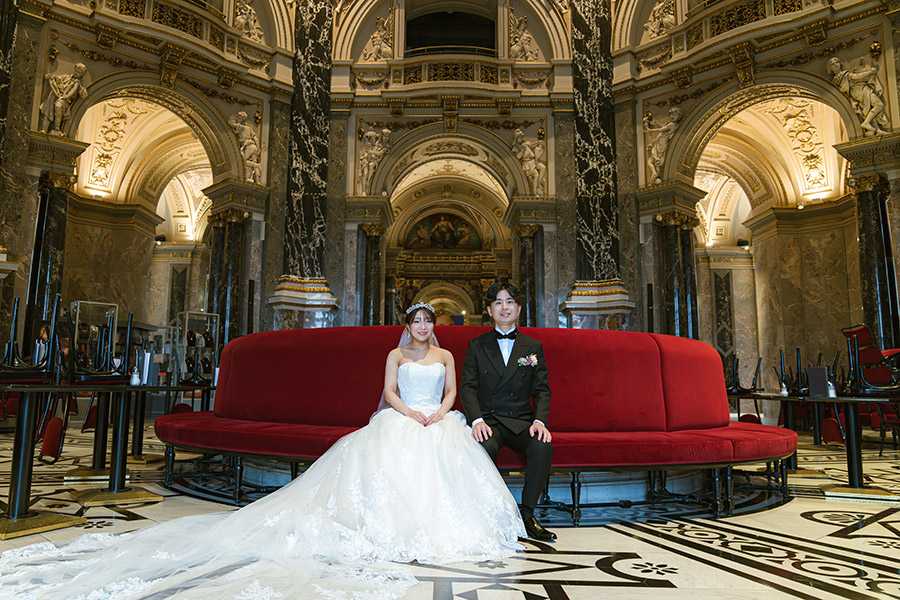 ヨーロッパ結婚式・挙式・ウェディング「オーストリア ウィーンフォトウェディング」フォト