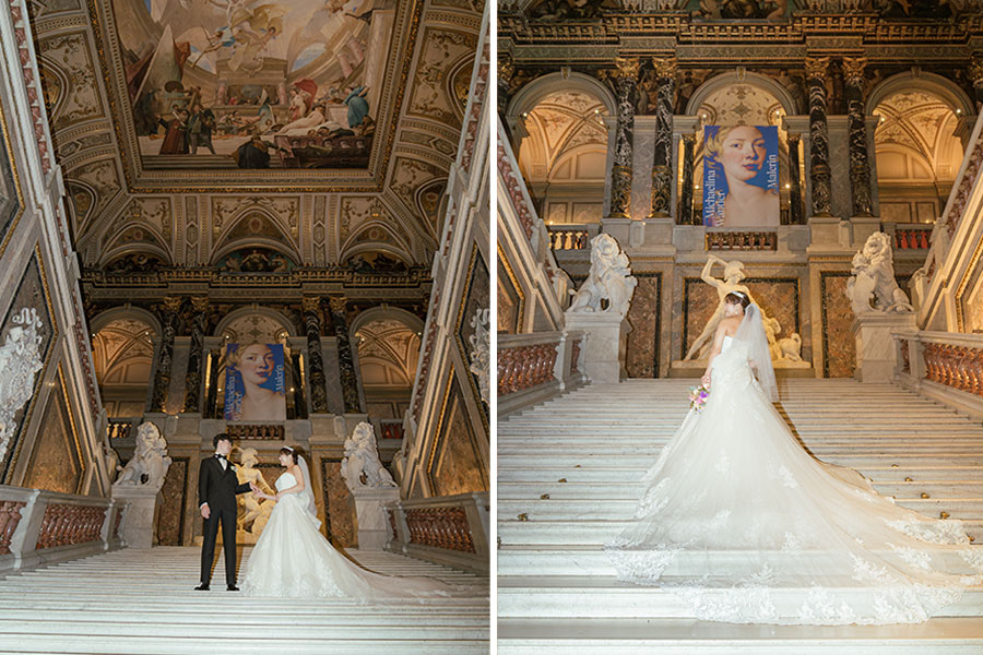 ヨーロッパ結婚式・挙式・ウェディング「オーストリア ウィーンフォトウェディング」フォト