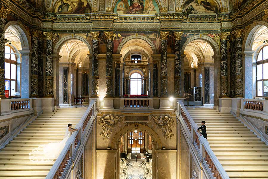 ヨーロッパ結婚式・挙式・ウェディング「オーストリア ウィーンフォトウェディング」フォト