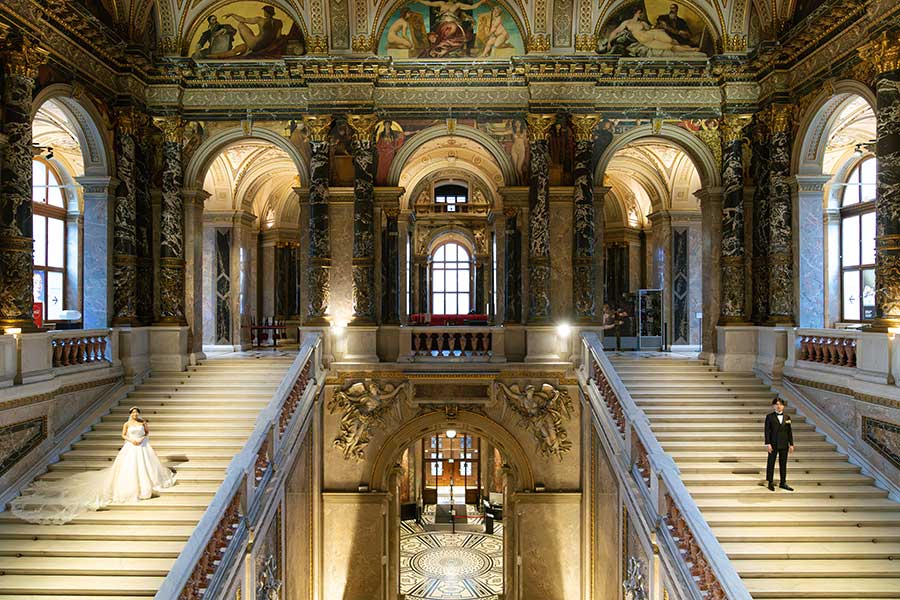 ヨーロッパ結婚式・挙式・ウェディング「オーストリア ウィーンフォトウェディング」フォト