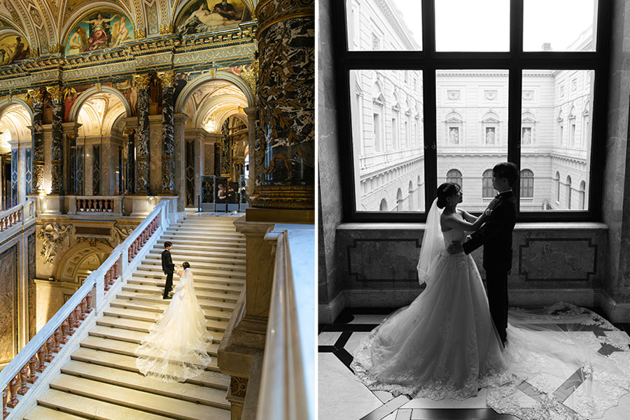 ヨーロッパ結婚式・挙式・ウェディング「オーストリア ウィーンフォトウェディング」フォト