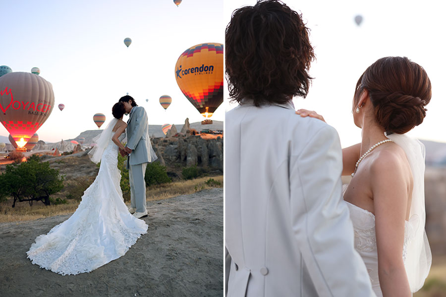 ヨーロッパ結婚式・挙式・ウェディング「カッパドキア フォトウェディング」フォト