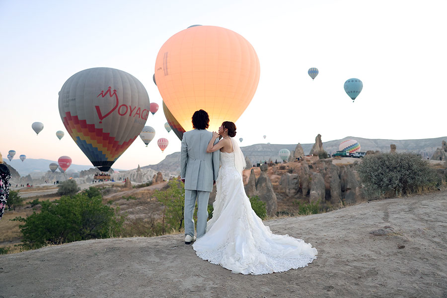 ヨーロッパ結婚式・挙式・ウェディング「カッパドキア フォトウェディング」フォト