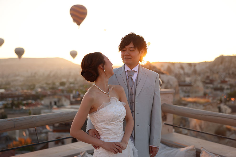 ヨーロッパ結婚式・挙式・ウェディング「カッパドキア フォトウェディング」フォト
