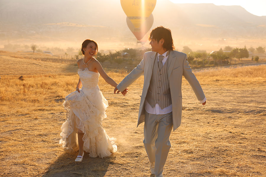 ヨーロッパ結婚式・挙式・ウェディング「カッパドキア フォトウェディング」フォト