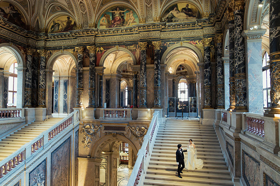 ヨーロッパ結婚式・挙式・ウェディング「オーストリア ウィーンフォトウェディング」フォト
