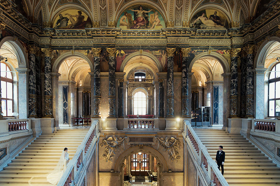 ヨーロッパ結婚式・挙式・ウェディング「オーストリア ウィーンフォトウェディング」フォト