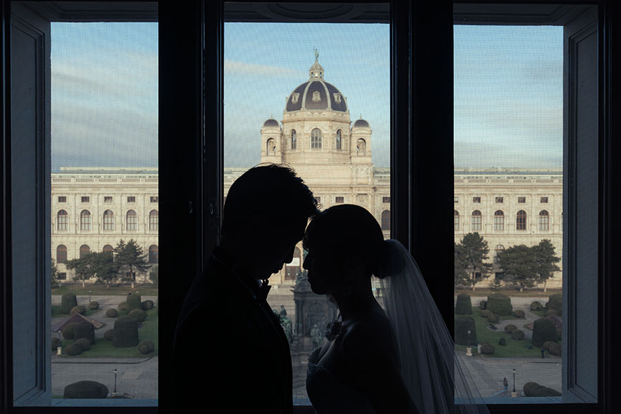 ヨーロッパ結婚式・挙式・ウェディング「オーストリア ウィーンフォトウェディング」フォト