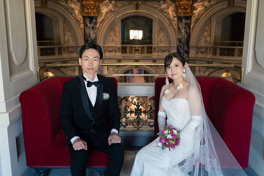 ヨーロッパ結婚式・挙式・ウェディング「オーストリア ウィーンフォトウェディング」フォト