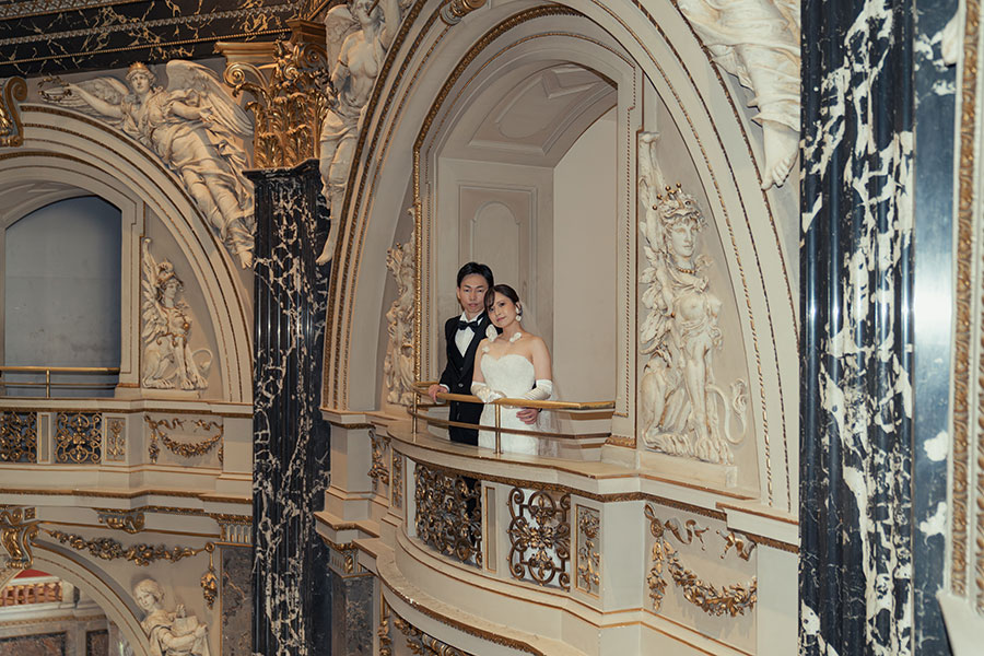 ヨーロッパ結婚式・挙式・ウェディング「オーストリア ウィーンフォトウェディング」フォト