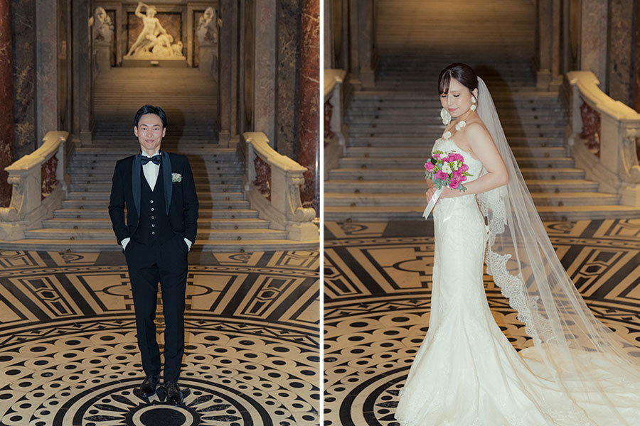 ヨーロッパ結婚式・挙式・ウェディング「オーストリア ウィーンフォトウェディング」フォト
