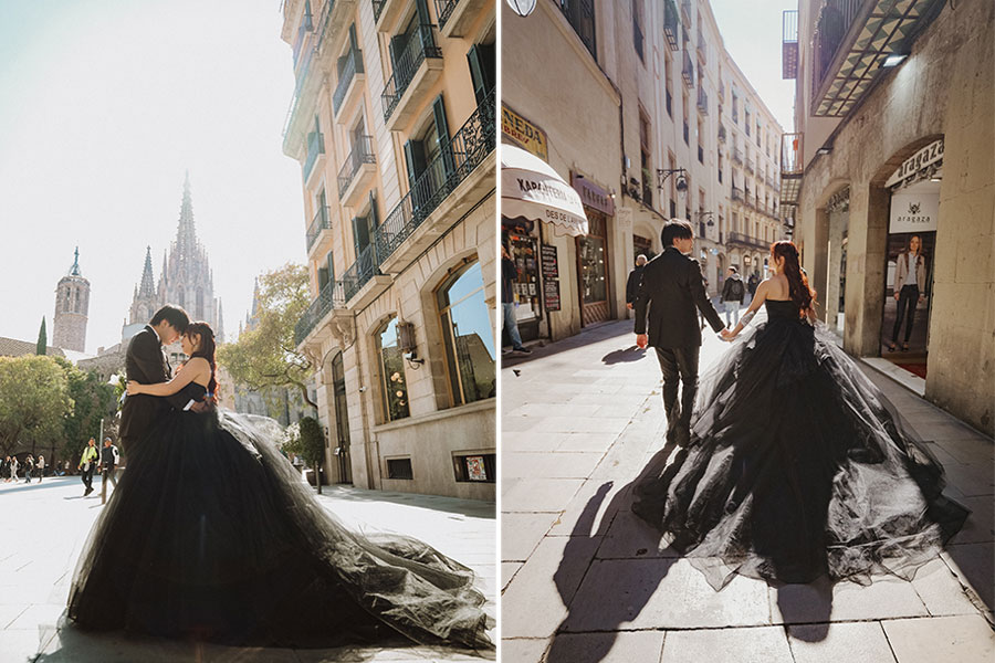 ヨーロッパ結婚式・挙式・ウェディング「スペインウェデリングフォト（バルセロナ）」フォト