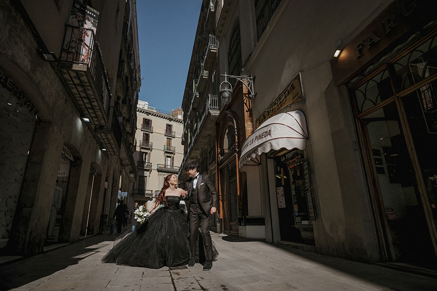 ヨーロッパ結婚式・挙式・ウェディング「スペインウェデリングフォト（バルセロナ）」フォト