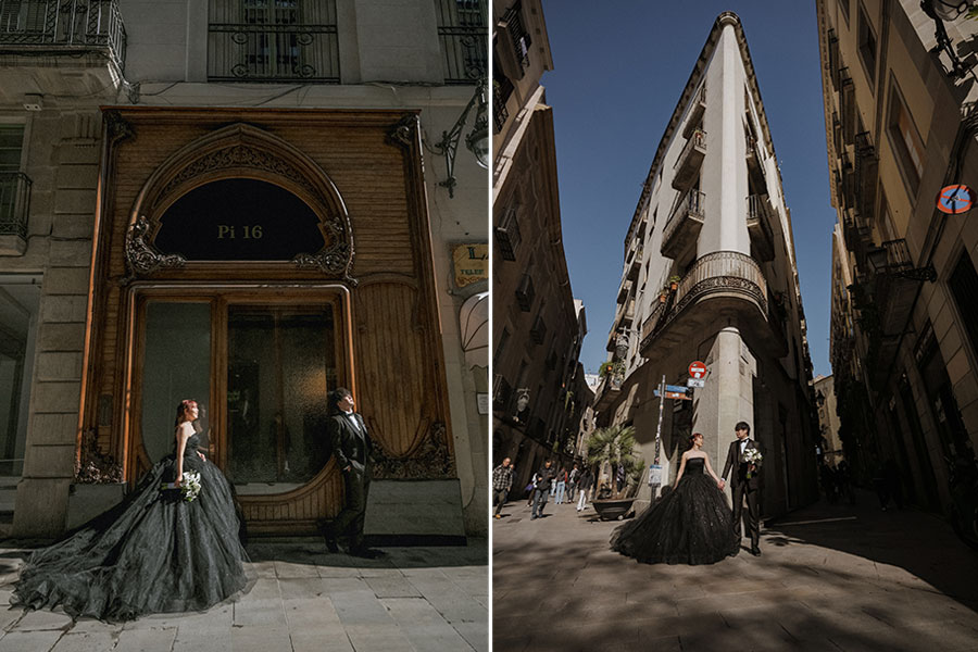 ヨーロッパ結婚式・挙式・ウェディング「スペインウェデリングフォト（バルセロナ）」フォト