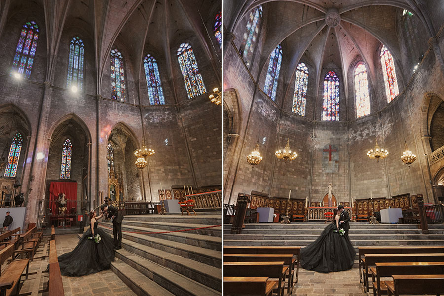 ヨーロッパ結婚式・挙式・ウェディング「スペインウェデリングフォト（バルセロナ）」フォト