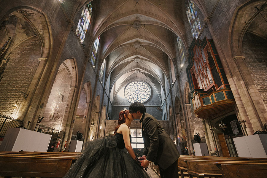 ヨーロッパ結婚式・挙式・ウェディング「スペインウェデリングフォト（バルセロナ）」フォト