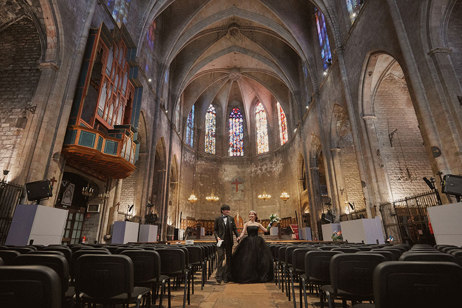 ヨーロッパ結婚式・挙式・ウェディング「スペインウェデリングフォト（バルセロナ）」フォト