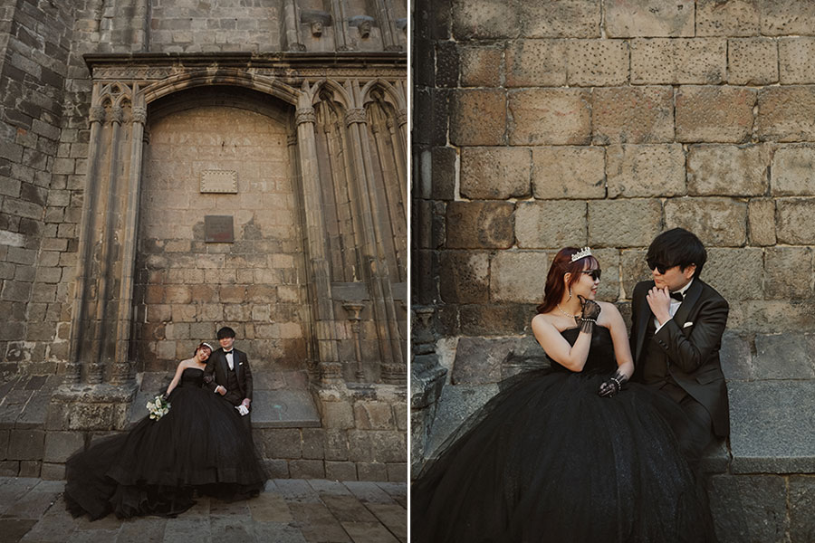 ヨーロッパ結婚式・挙式・ウェディング「スペインウェデリングフォト（バルセロナ）」フォト